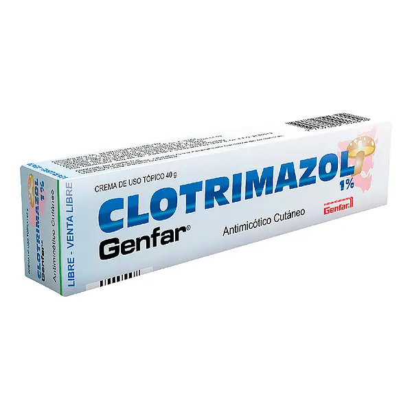 Clotrimazol 1% Crema Topica 40 Gr Genfar