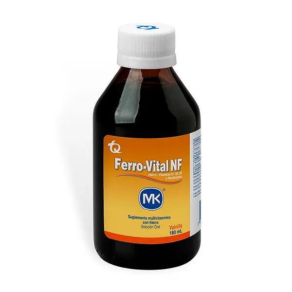 Ferrovital Vainilla Jarabe 180 Ml