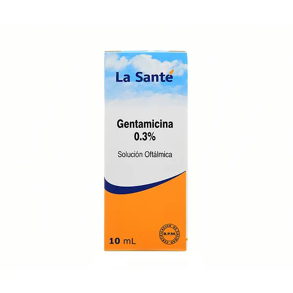 Gentamicina 0.3% Oftalmica 10 Ml Ls