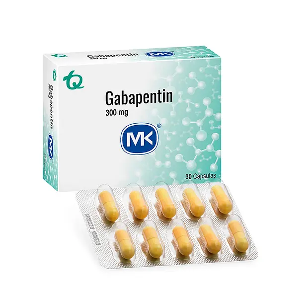 Gabapentin 300 Mg 30 Capsulas Mk(M)11880