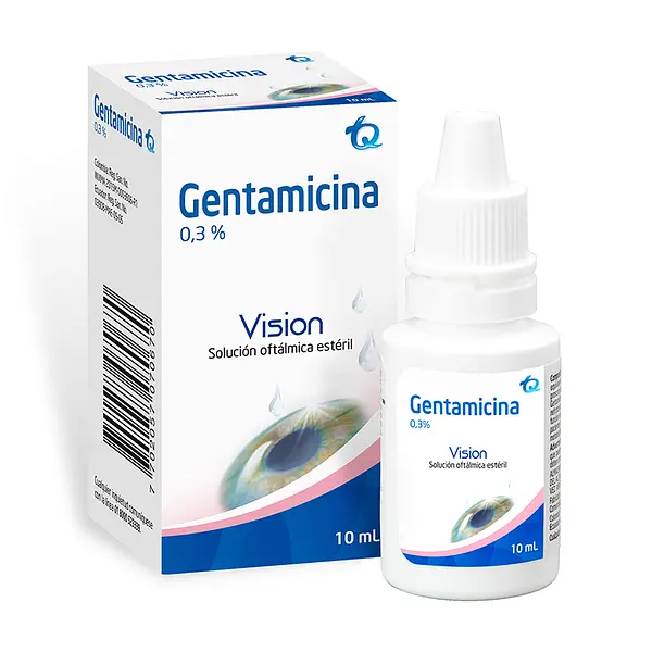 Gentamicina 0.3% Oftalmica 10 Ml Mk