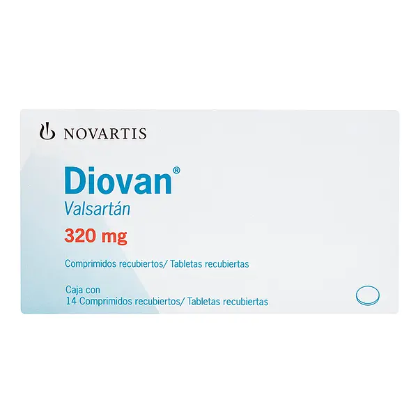 Diovan 320 Mg 14 Tabletas(M)37139