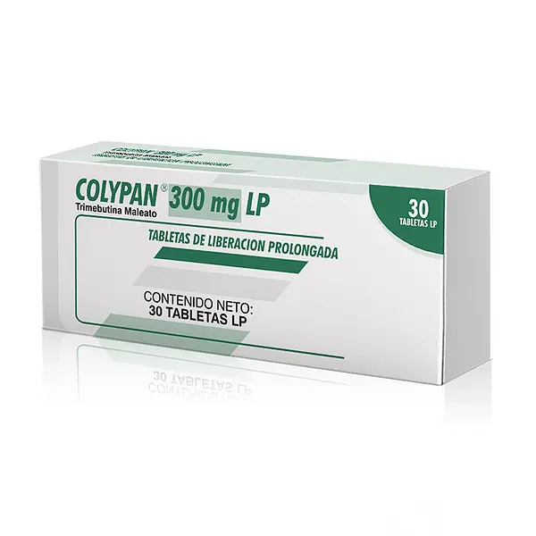 Colypan 300 Mg 30 Tabletas (3%+)(A)(Pae)