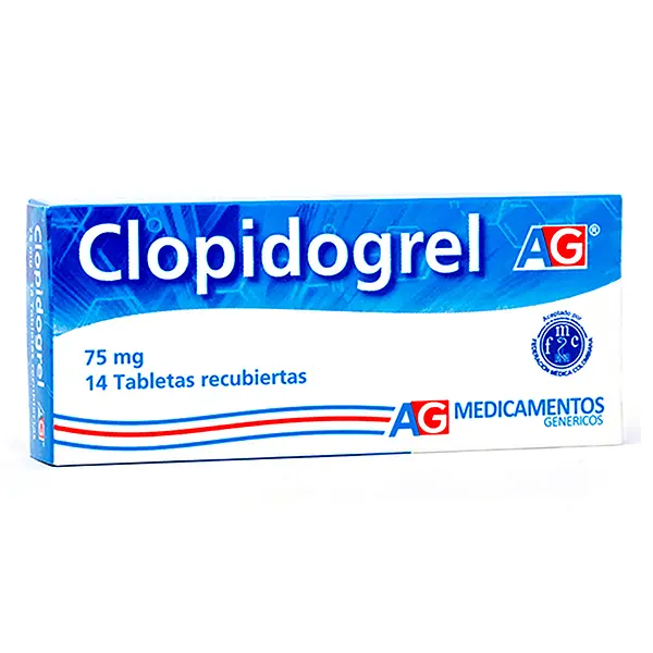 Clopidogrel 75 Mg 14 Tabletas ac(M)17913