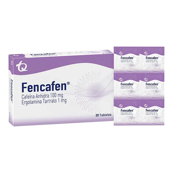 Fencafen 100 Mg 20 Tabletas