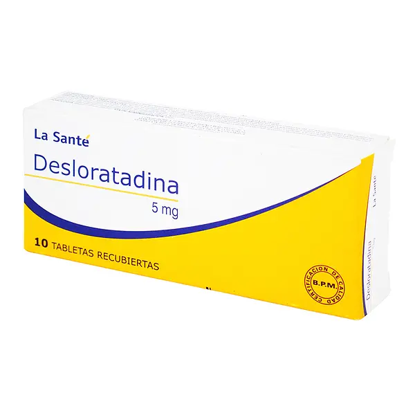 Desloratadina 5 Mg 10 Tabletas Ls