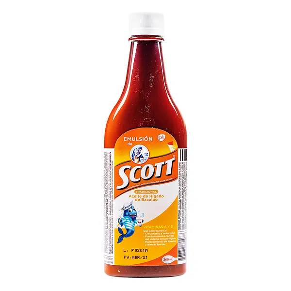 Emulsion Scott Cte 360 Ml
