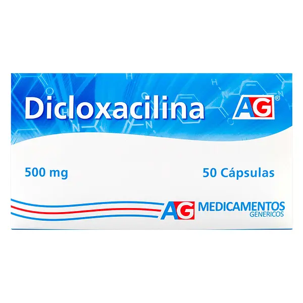 Dicloxacilina 500 Mg 50 Capsulas ac