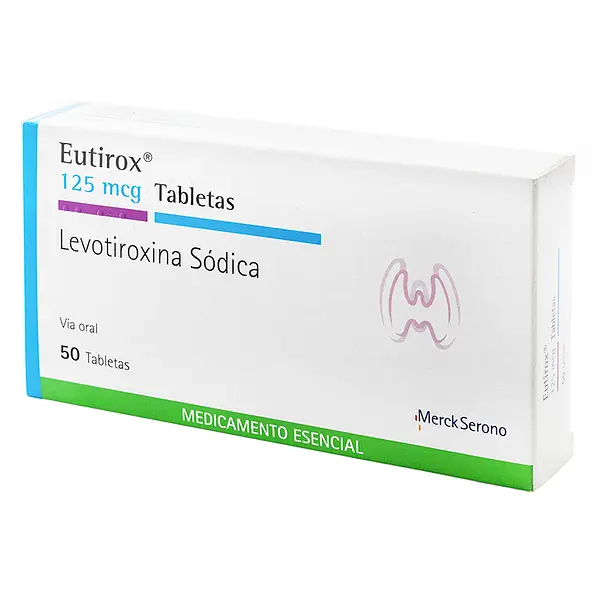 Eutirox 125 Mcg 50 Tableta (3%+)(Pae)