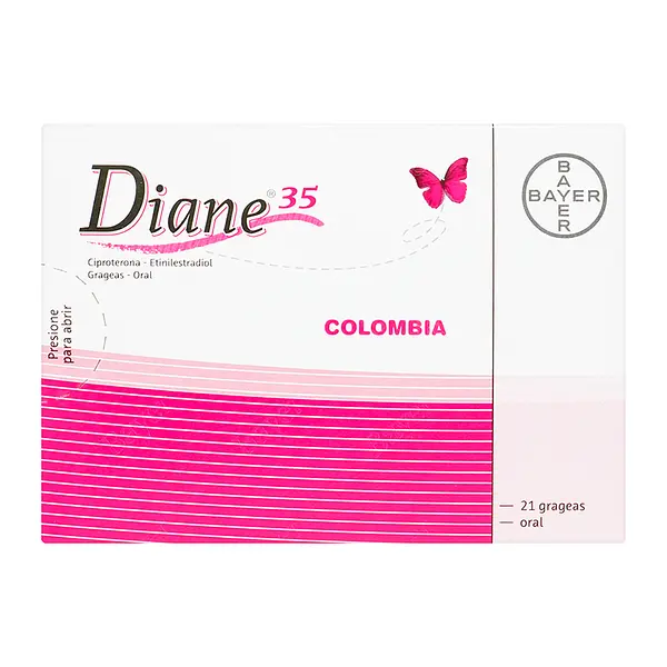 Diane 35 Caja X 21 Grageas
