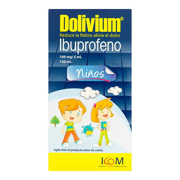 Dolivium 100Mg/5Ml Susp. 120 Ml Icom