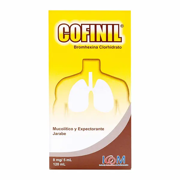 Cofinil 8 Mg Adulto Jarabe 120Ml Icom