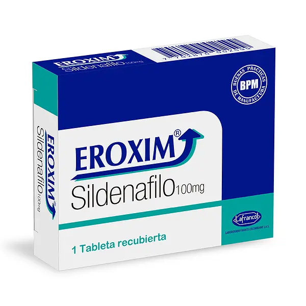 Eroxim 100 Mg 1 Tableta
