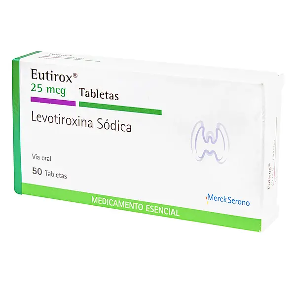 Eutirox 25 Mcg 50 Tableta