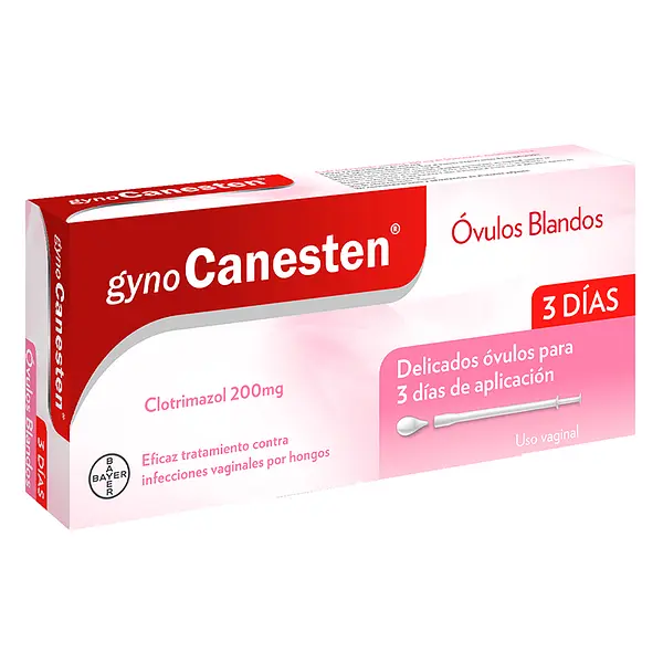 Gynocanesten 200 Mg 3 Ovulos Blandos
