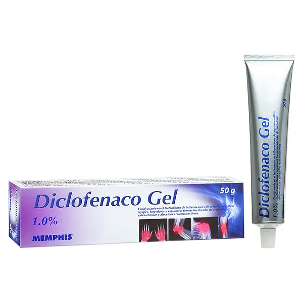 Diclofenaco Naco 1% Gel 50 Gr Mp