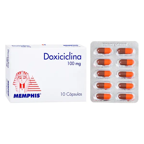 Doxiciclina 100 Mg 10 Tableta Mp