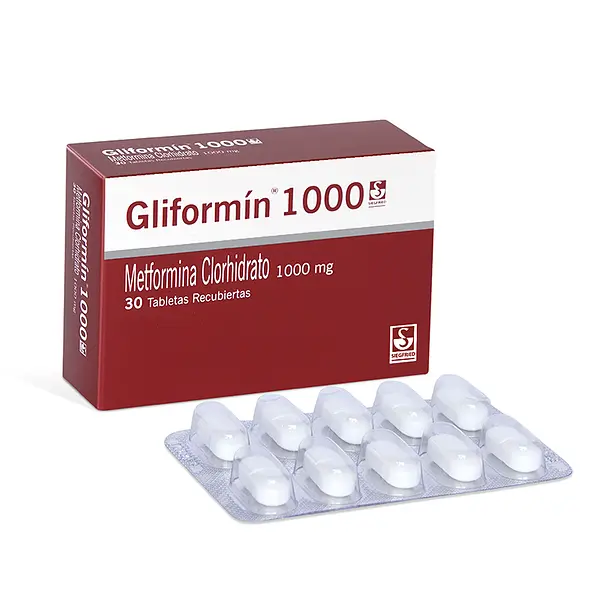 Gliformin Metformina 1000 Mg 30 Tab (Pb)