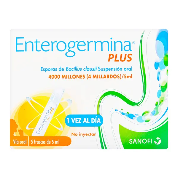 Enterogermina Plus 5 Ampollas Bebibles