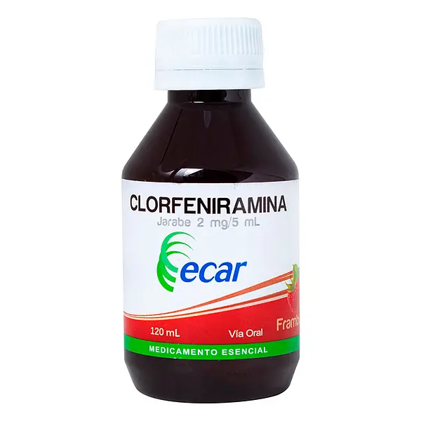 Clorfeniramina Jarabe 120 Ml Ec
