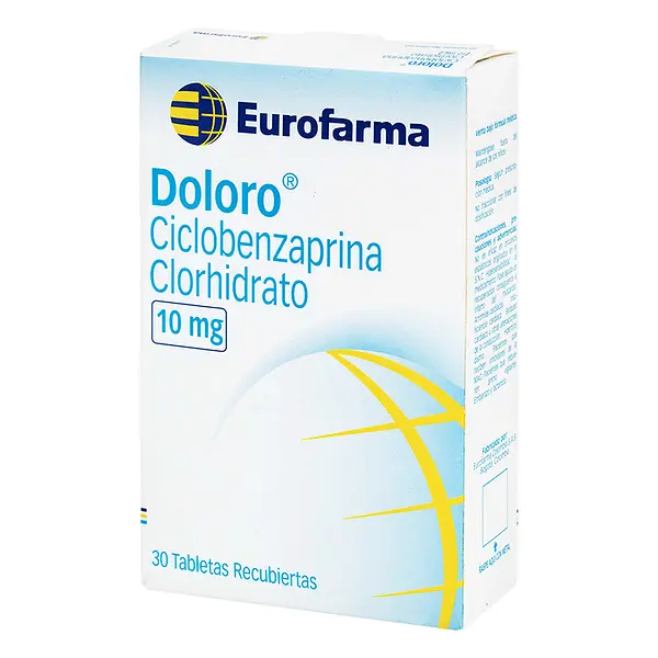 Doloro 10 Mg 30 Tabletas