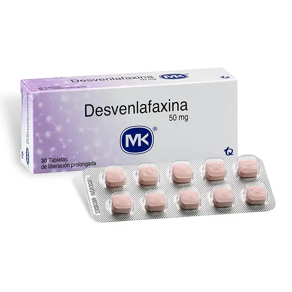 Desvenlafaxina 50 Mg 30 Tabletas Mk(3%+)