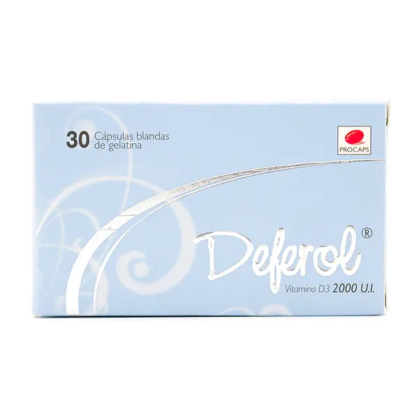 Deferol 2000 Ui 30 Capsulas