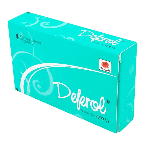 Deferol 7000 Ui 4 Capsulas