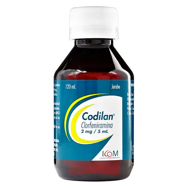 Codilan 2Mg /5 Ml Jarabe 120 Ml Icom