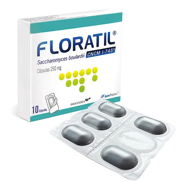 Floratil 250 Mg 10 Capsulas