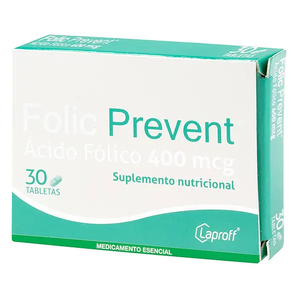 Folic Prevent 30 Tabletas