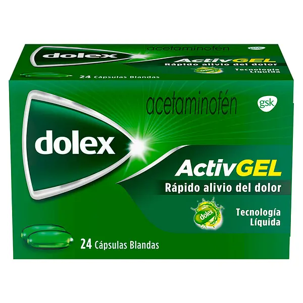 Dolex Activgel 24 Capsulas Liquidas