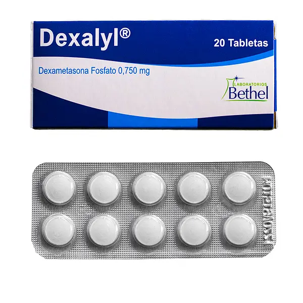 Dexalyl 0.75 Mg 20 Tabletas