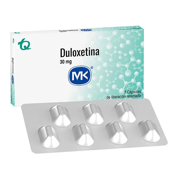 Duloxetina 30 Mg 7 Capsulas Mk(P)8672