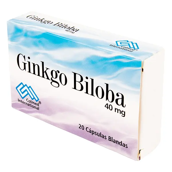 Ginkgo Biloba 40 Mg 20 Capsulas Pc