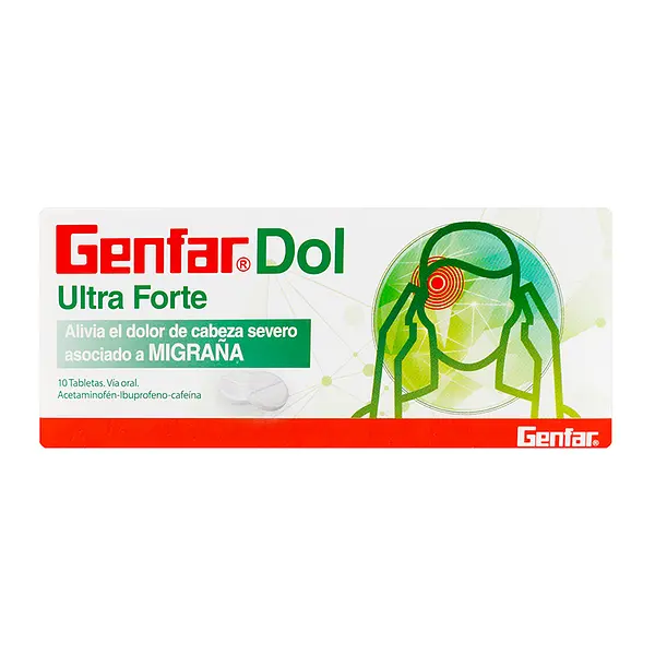 Genfar Dol Ultraforte 10 Tableta