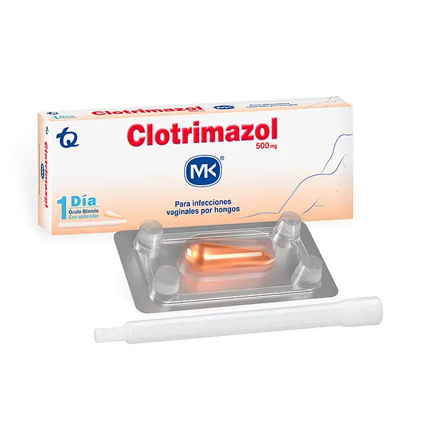 Clotrimazol 500 Mg 1 Ovulo Mk