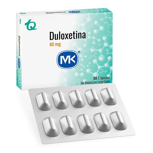 Duloxetina 60 Mg 30 Tabletas Mk(P)80352