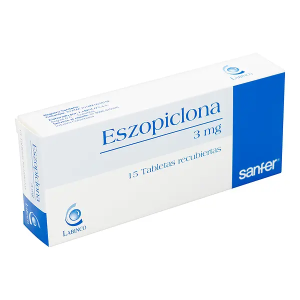 Eszopiclona 3 Mg 15 Tableta Lbc (M) 28495