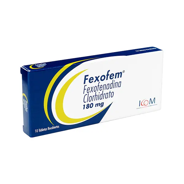Fexofem 180 Mg 10 Tableta Icom