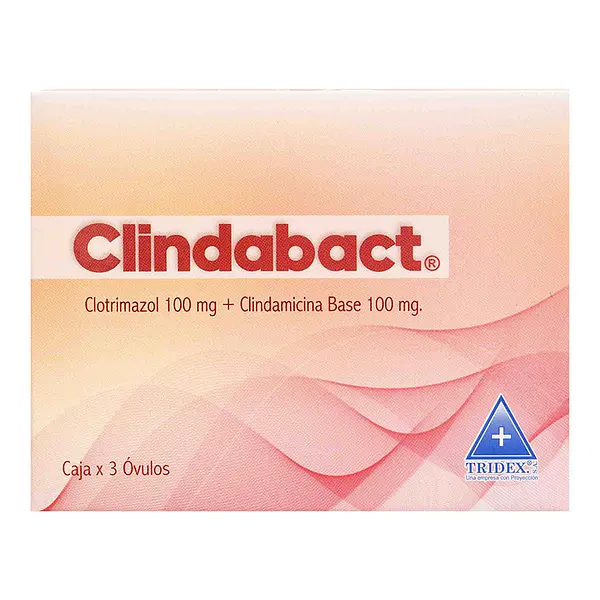 Clindabact (Clinda+Clotri) 3 Ovulos Vaci