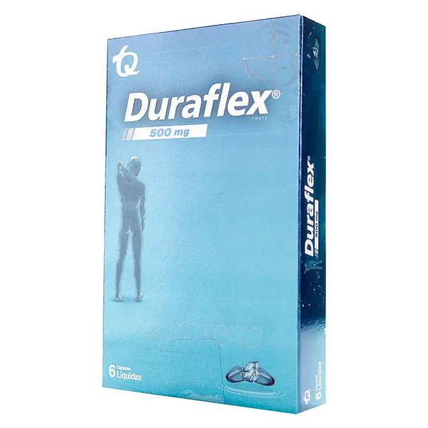 Duraflex Forte 500 Mg 6 Capsulas Liq.