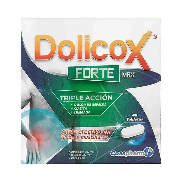 Dolicox Forte Max Caja 48 Tabletas