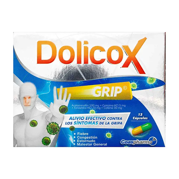 Dolicox Grip Caja 12 Capsulas