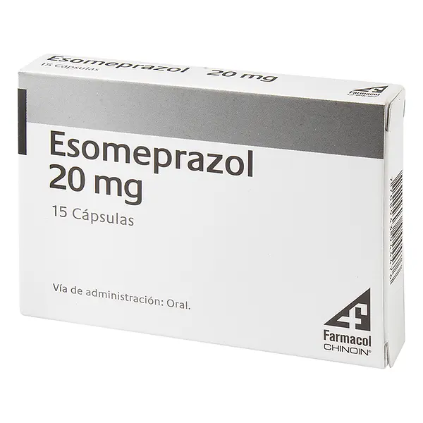 Esomeprazol 20Mg 15 Capsulas