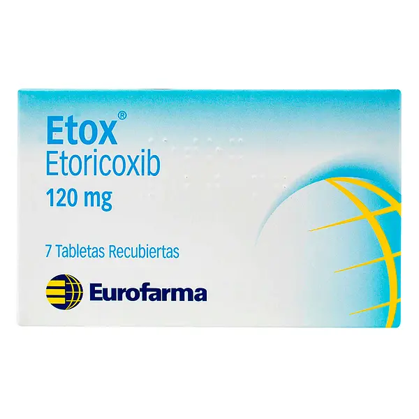 Etox 120 Mg 7 Tabletas