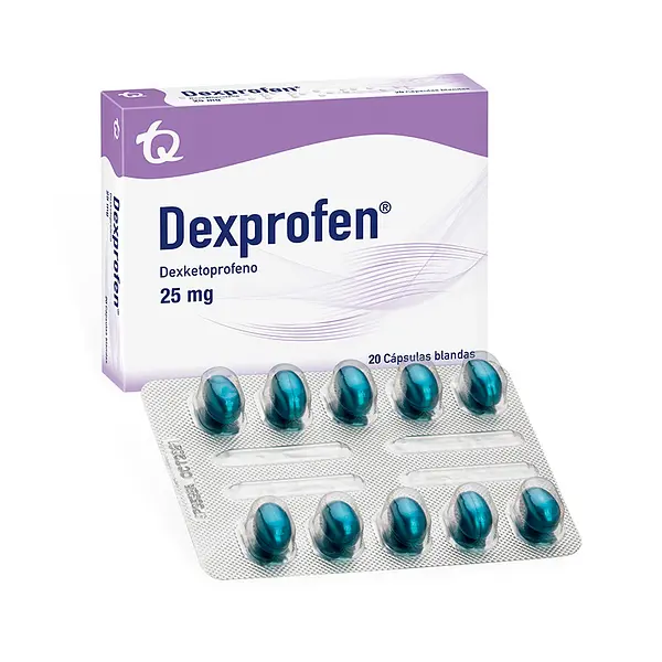 Dexprofen 25Mg 20 Capsulas