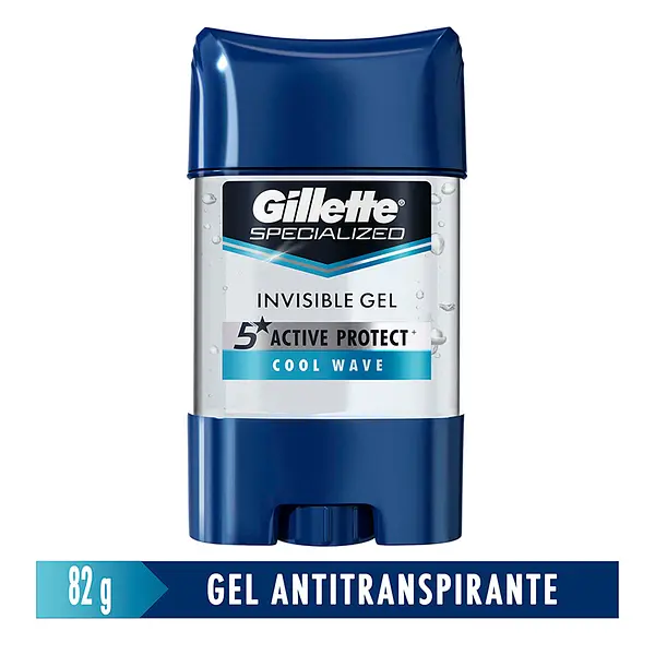 Desodorante .Gillette Gel Cool Wave 82 Gr