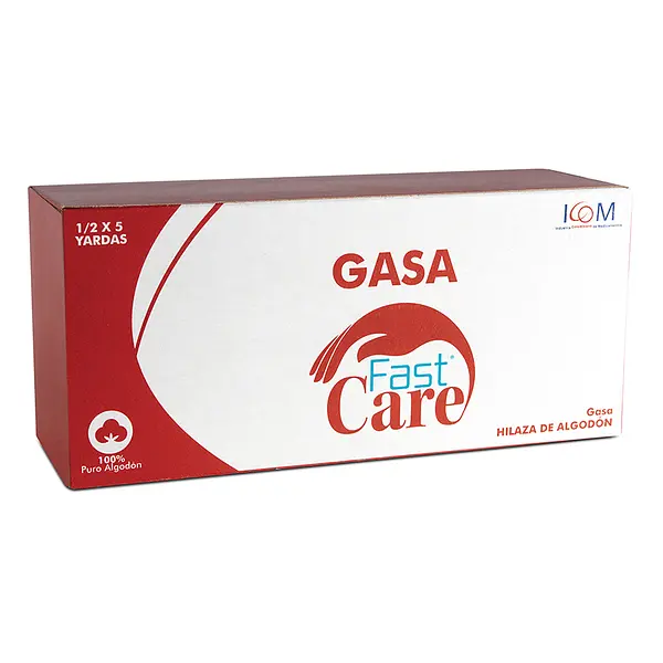 Gasa Fast Care Aseptica 1/2X5 Icom