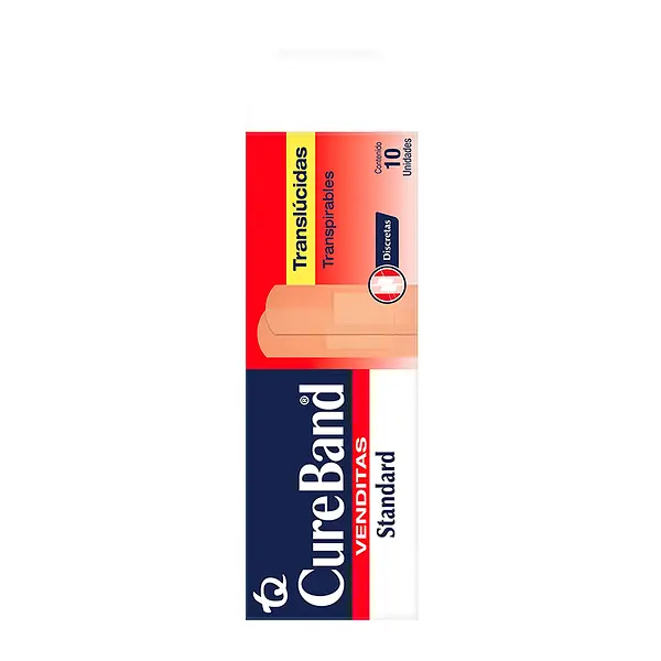 Curas Cure Band Venditas Estandar 10 Und